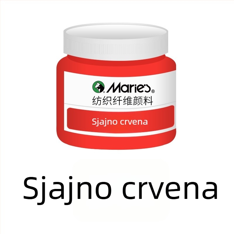 Tekstilni pigment za vlakna za ručno bojanje tkanina i platnenih tenisica; graffiti boja za tekstil; vodootporan akril
