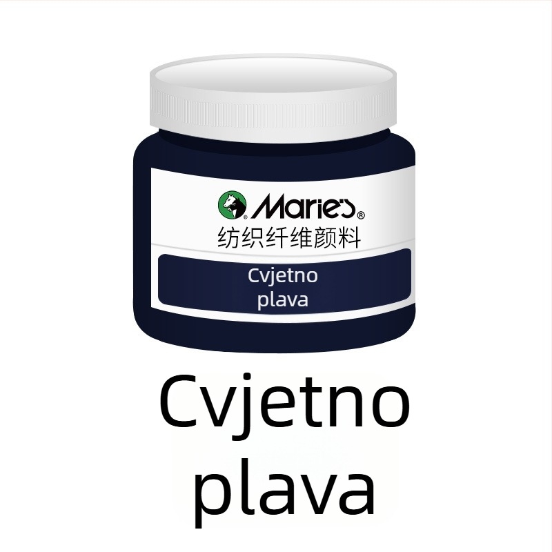 Tekstilni pigment za vlakna za ručno bojanje tkanina i platnenih tenisica; graffiti boja za tekstil; vodootporan akril