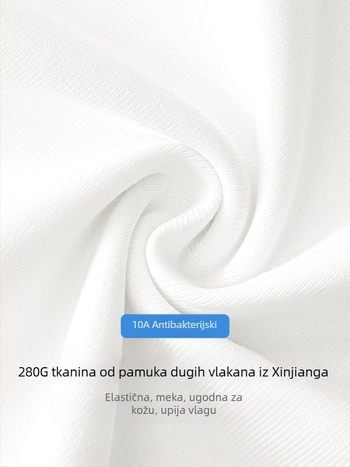 Muški bezrukavni top od 280 g 100% pamuka, teška, za sport i fitness