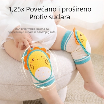 Beptides dječji koljeni štitnici za proljeće i jesen, novi model za djecu koja uče hodati i puzati, zaštita od pada