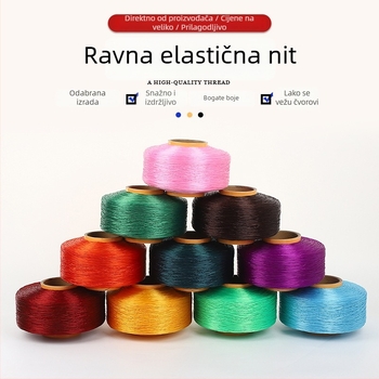 0,8 mm elastična nit za ručno pletene narukvice, visoke gustoće, otporna na habanje za perle