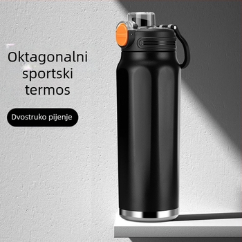 B31 Termos šalica velike kapacitete za fitness i vanjske sportove, izolirana bočica za kampiranje, moderan dizajn
