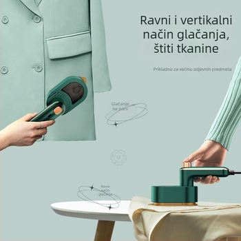 Ručni sklopivi paro glačalo za odjeću, kompaktno i prijenosno, USB napajanje, za dom i domski smještaj