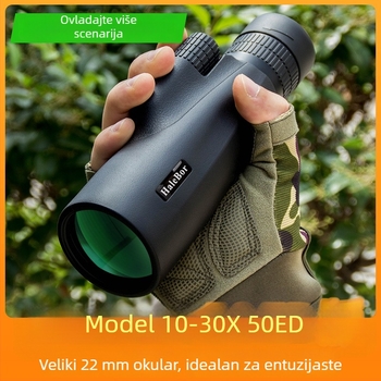 HaleBor monocularni teleskop 10-30x50 s noćnim vidom, za vanjsku uporabu, profesionalna razina