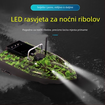 Soren daljinski upravljana ribolovna brodica s funkcijom postavljanja mamaca i kuki, visoke snage, do dometa 500 m