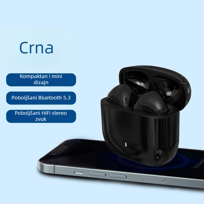 G08 prozirne TWS bežične Bluetooth slušalice s dugim trajanjem baterije, privatni model, za sport i glazbu