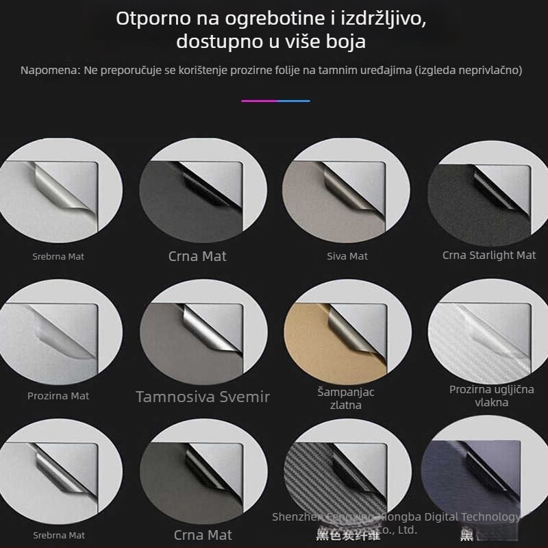Komplet zaštitnih folija za kućište i naljepnica za 14-inčni Lenovo Pro14 (2024)
