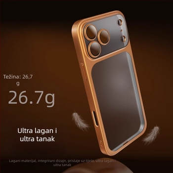 Ultra-tanki matirani kućište za seriju iPhone 16–17, disipacija topline, potpuno pokriće, otpornost na padove i otiske prstiju