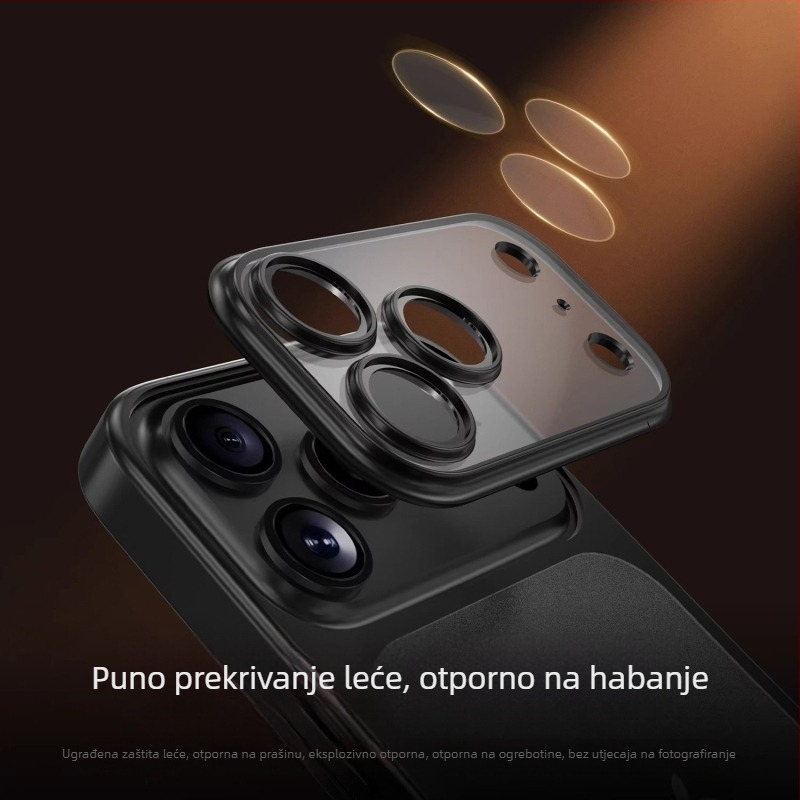 Ultra-tanki matirani kućište za seriju iPhone 16–17, disipacija topline, potpuno pokriće, otpornost na padove i otiske prstiju