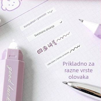 Traka za ispravljanje u gradijentu boja za ispite, visoka kapacitet, tiha i glatka, za učenike