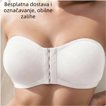 Najlonski grudnjak-tube top – prozračan, bezšivan, potpuno pokriven s tanko oblikovanim čašicama