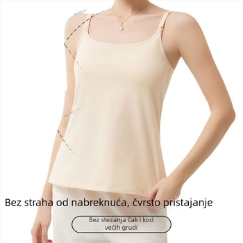 Top za dojenje s trakama - pamuk (>95%), dugi rukavi, ovratnik tip sling, korejski street hipster stil