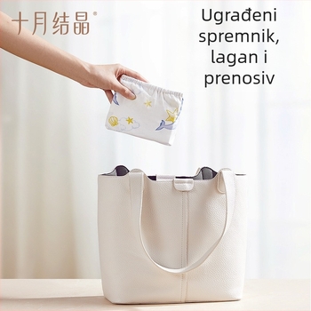 Pelerina za dojenje od pamuka (>95%), bez rukava, viseći ovratnik, kineski stil (jesen 2024)