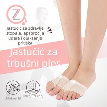 Prednja podloga za Belly Dance (Model ZJ-05) – SBES najlon; kompatibilno s tenisicama, kožnim cipelama, čizmama, casual i radnim cipelama; stil: figura, književno retro; ljeto, zima, proljeće