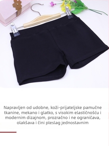 Damske hlače za odrasle žene, pamuk-elastan 20% spandex, jedinstven jednofarban uzorak, za scenske nastupe, balet, ples trbuha, narodni i arapski plesovi, proljeće-ljeto-jesen