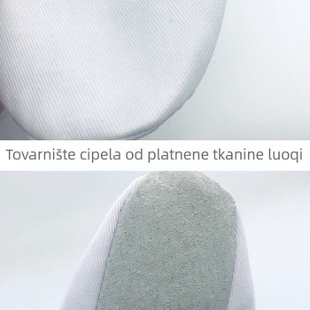 Plesne cipele za djecu | Gornji dio: platno i pamuk; đon: koža; prozračne, lagane, apsorpcija udaraca; pogodne za balet i moderni ples