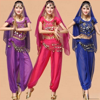 Narodni plesni kostim od chiffon materijala, ženski, odrasli