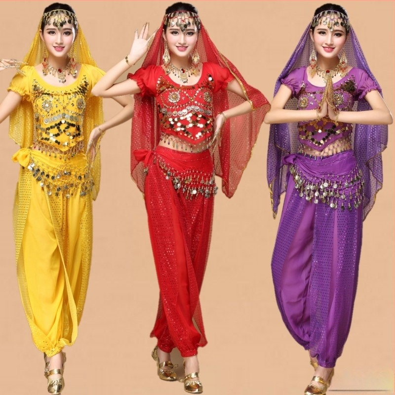 Narodni plesni kostim od chiffon materijala, ženski, odrasli