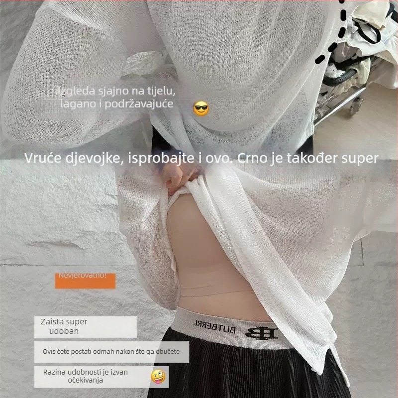 Nevidljivi sportski grudnjak bez naramenica, prozračan i oblikujući leđa, bez žice, 3/4 košarica, fiksne dvostruke trake