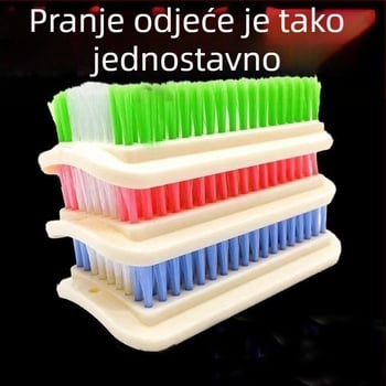 Brush Beauty Kvadratna PP četka za pranje — nježna prema tkivima; kvadratan dizajn; višestruka namjena za pranje odjeće, cipala, jakni s puhom i hlača