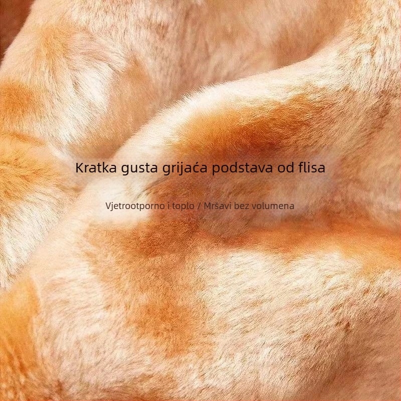 Ekstremno debeli leggingi s fleeceom i hulahopke za jesen-zimu, plus veličina, boja kože.