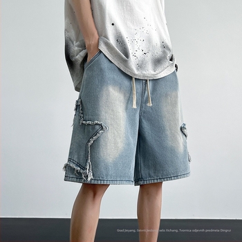 GATCREY muške kratke hlače od poliestera - ravni kroj, ljeto, mikro-elastičnost