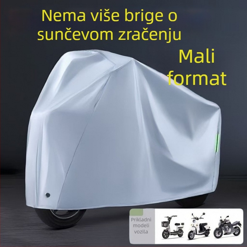 Pokrov za električno vozilo – zaštita od sunca, kiše, prašine, mraza i snijega – jednostavan stil