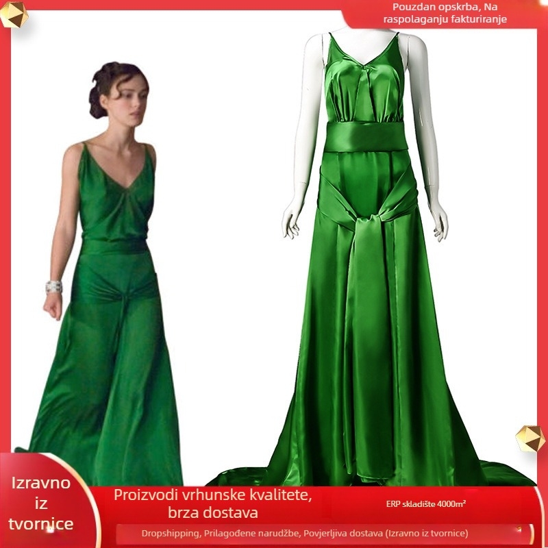 COS cosplay haljina Cecilia Thales za pozornicu, mješavina poliestera, proljeće 2023