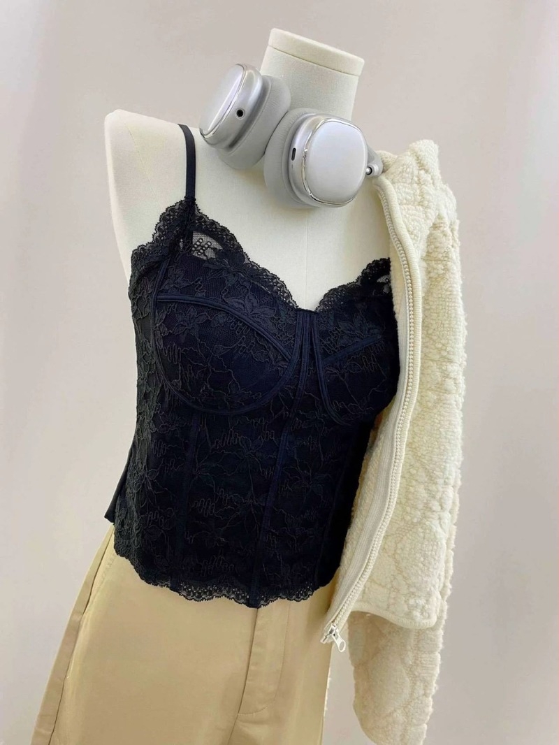 Najlon grudnjak wrap/tube top s punim košaricama, srednje oblikovanim košaricama, prozračan, gornja potpora, podesivo, s jastučićima za dojke
