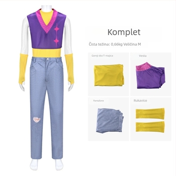 Cosplay kostim za K-Pop žensku grupu, unisex, poliester 30–50% sadržaj, za pozornicu ljeto 2025