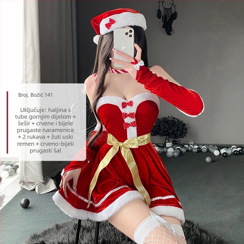 Idou Story Božićni cosplay kostim za žene, pozorišna odjeća od poliestera, 80–90% poliester sadržaja, jesen 2023