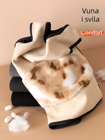 Muška vesta od poliestera 95%, debela, minimalistički stil, zima