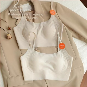 Tube top grudnjak bez naramenica, besprijekoran dizajn, lijep leđa, puni košarica, prozračan materijal, vanjski najlon 70–80%, podstava pamuk <30%, bez čeličnih prstena