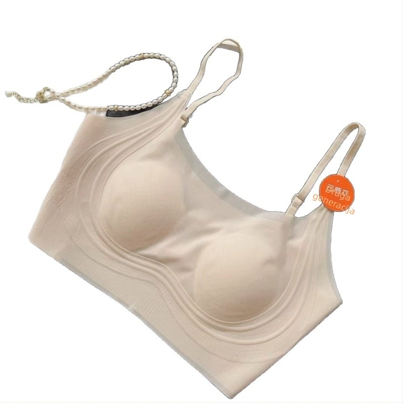 Tube top grudnjak bez naramenica, besprijekoran dizajn, lijep leđa, puni košarica, prozračan materijal, vanjski najlon 70–80%, podstava pamuk <30%, bez čeličnih prstena