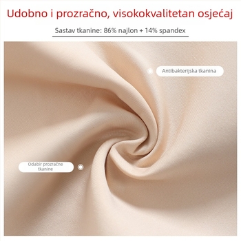 Bezramen bandeau grudnjak, protuklizni, bez jastučića i bez žice, udoban za žene, vizualno čini velika prsa manjima