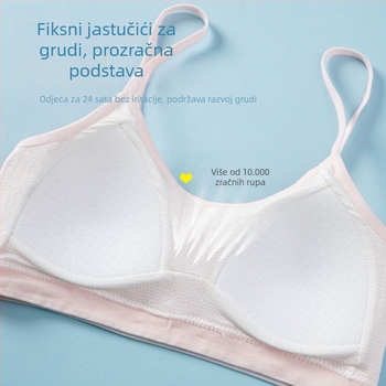 Bez naramenica grudnjak za tine – najlon 90–95%, bezšivan, puni košar s tankim oblikovanim košaricama