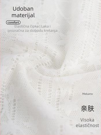 Balet-top za vježbanje s otvorenim ramenima i čipkom, materijal najlon/spandeks, za sve sezone, žensko plesno odijevanje