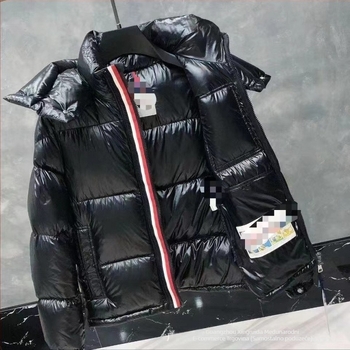 Unisex jakna od perja s bijelim patkom, 91–95% sadržaja perja, 750 fill power, vanjski nylon, otporna na vjetar, zatvarač