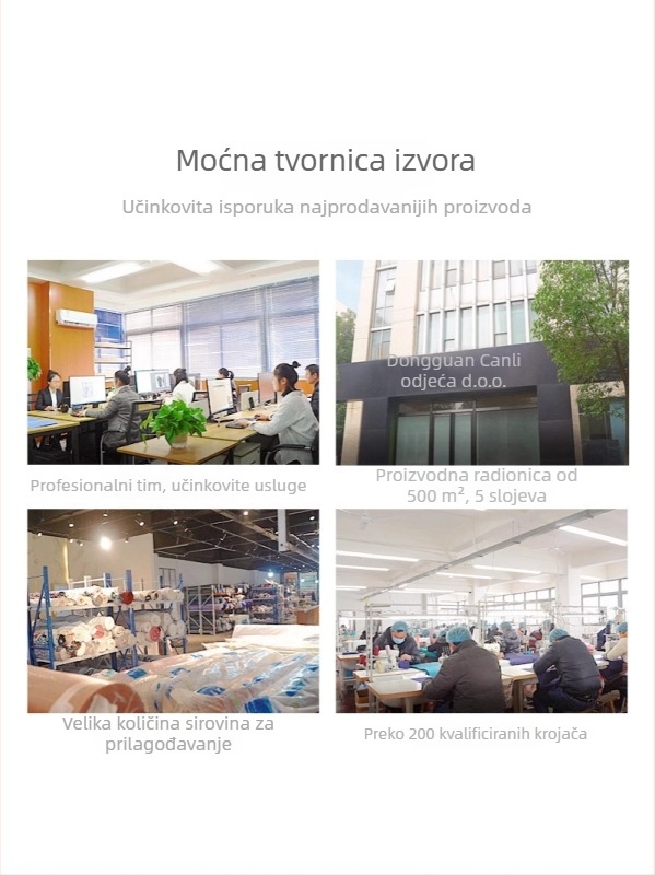 OEM proizvodnja haljine od pletenine i tkanine za male serije — izrada uzorka, probna obrada, obrada crteža, probno razdoblje 3 dana, kapacitet 5000 kom/dan