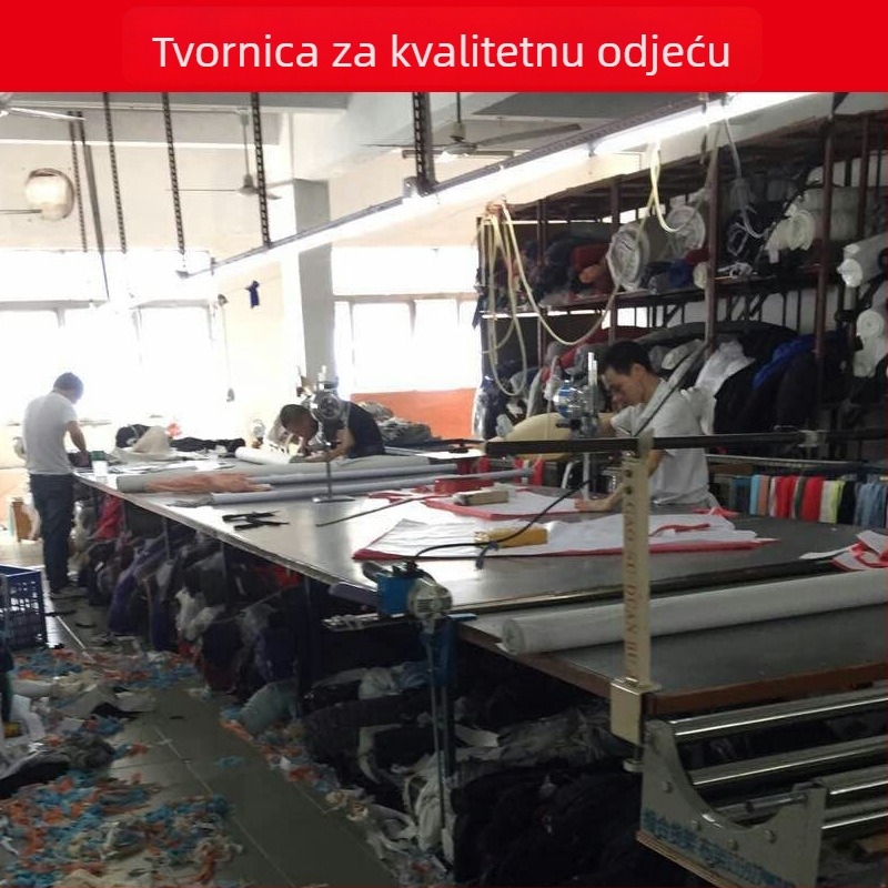 Prilagođena obrada odjeće za ženske pletene i tkanine T‑majice — izrada uzoraka, tisak i vezenje; OEM i obrada po crtežima; Tkanine: pamuk, sintetička vlakna, spandeks, modal; Kapacitet: 600 komada