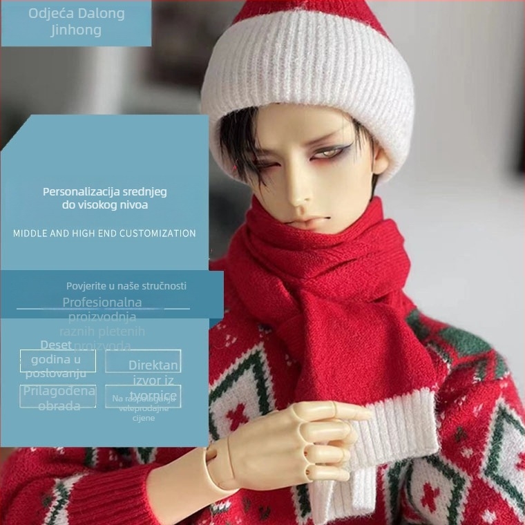 Knitanje odjeće za anime lutke i dodaci — OEM prilagodba, probna proizvodnja, kapacitet 10000, razina proizvodnje srednje-visoka, obrada prema crtežima