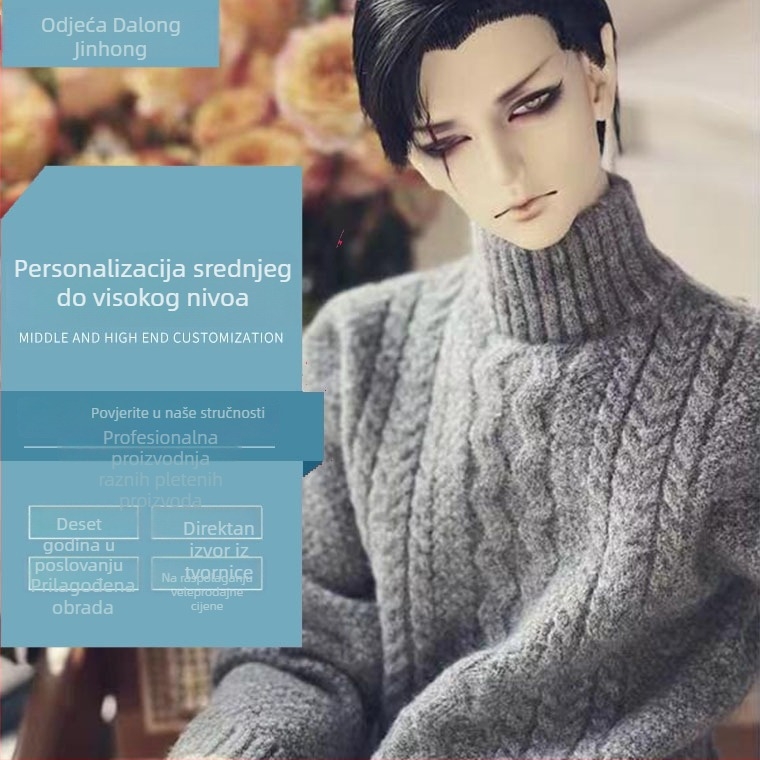 Knitanje odjeće za anime lutke i dodaci — OEM prilagodba, probna proizvodnja, kapacitet 10000, razina proizvodnje srednje-visoka, obrada prema crtežima