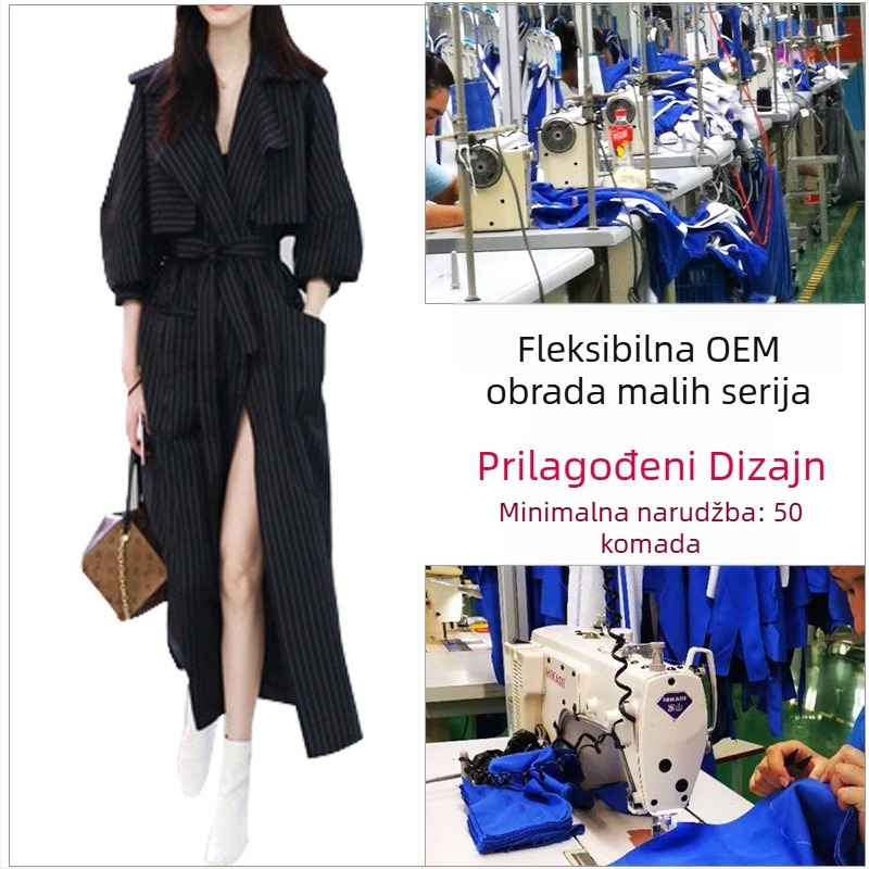 Tkana haljina, proces uzorka, OEM i crtanje, 3 probna cikla, kapacitet 1000 kom/dan, 10-dnevna garancija popravka