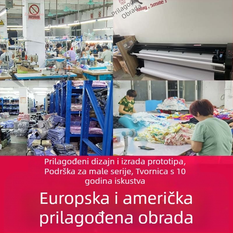 Tkana haljina, proces uzorka, OEM i crtanje, 3 probna cikla, kapacitet 1000 kom/dan, 10-dnevna garancija popravka