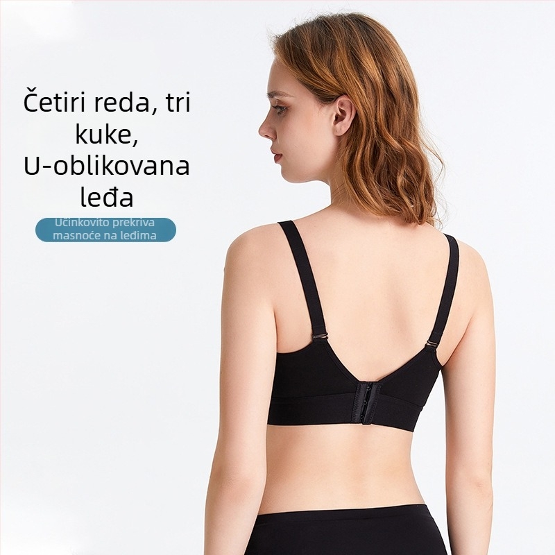 Sutien za dojenje sa slobodnim korištenjem ruku, pamuk, lagani ljetni dizajn, velik broj, udoban