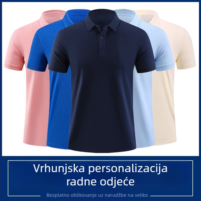 Polo majica za radno odjeću — OEM/izrada po crtežima ili uzorcima, male serije, kapaciteta 3000 kom/dan, 5 dizajnera, 3-dnevni probni ciklus
