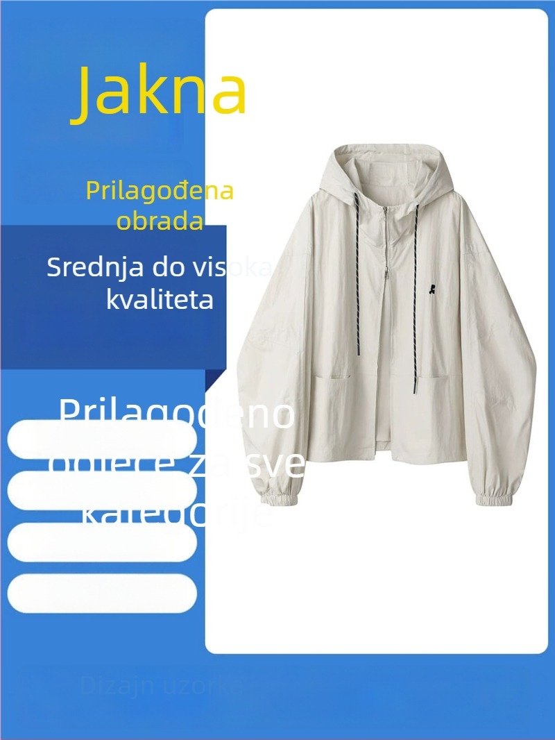 Jakna, prilagođeni crteži i izrada uzoraka, proizvodnja prema crtežima, ISO 9001, 3–5 dana probnog ciklusa