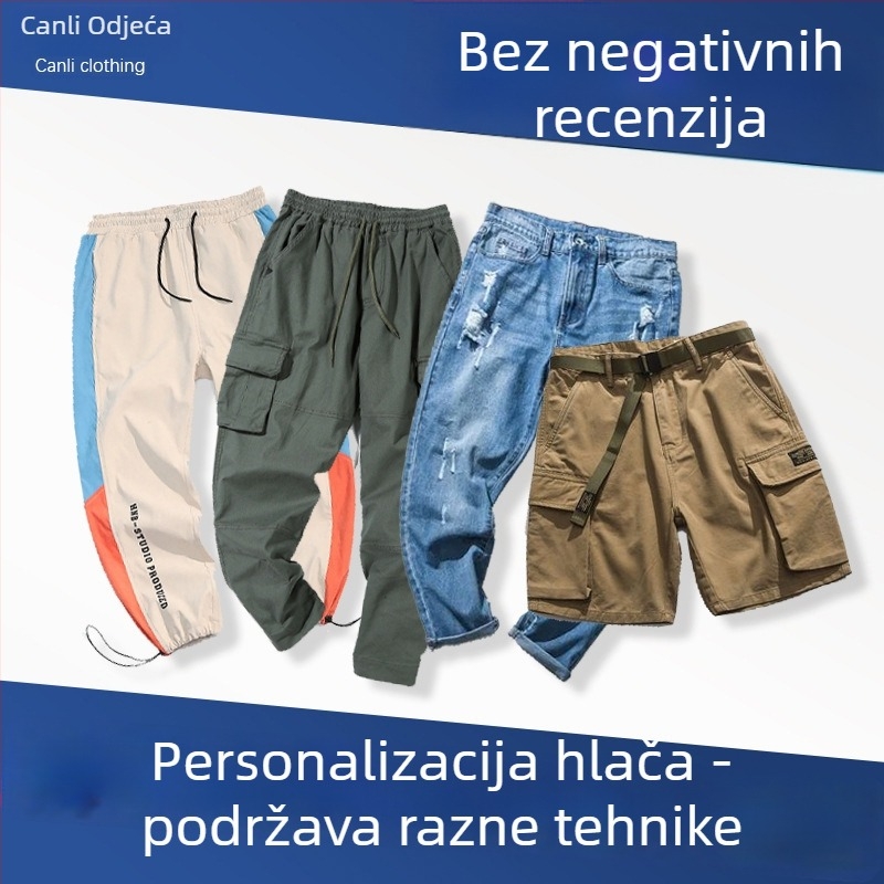 Prilagođeni logom radni pulover i pleteni T-shirt – OEM obrada po nacrtima, 3-dnevno probno razdoblje; proizvodni kapacitet 3000 kom./dan; materijali: pamuk, vuna, poliester, denim