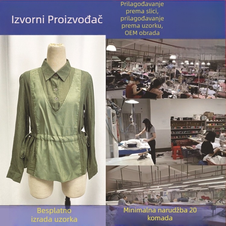 Majica s dugim rukavima po mjeri — mala serija OEM obrada prema uzorcima/nacrrtima, šifra proizvoda 20230909, srednje-visokokvalitetna proizvodnja, probni ciklus 3, proizvodni kapacitet 800