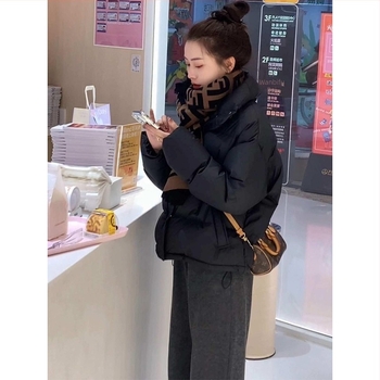 Ženska zimska jakna s perjem od patke, debeli Chenille materijal, Spandex tkanina